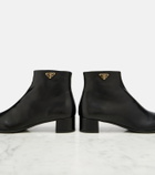 Prada Leather ankle boots