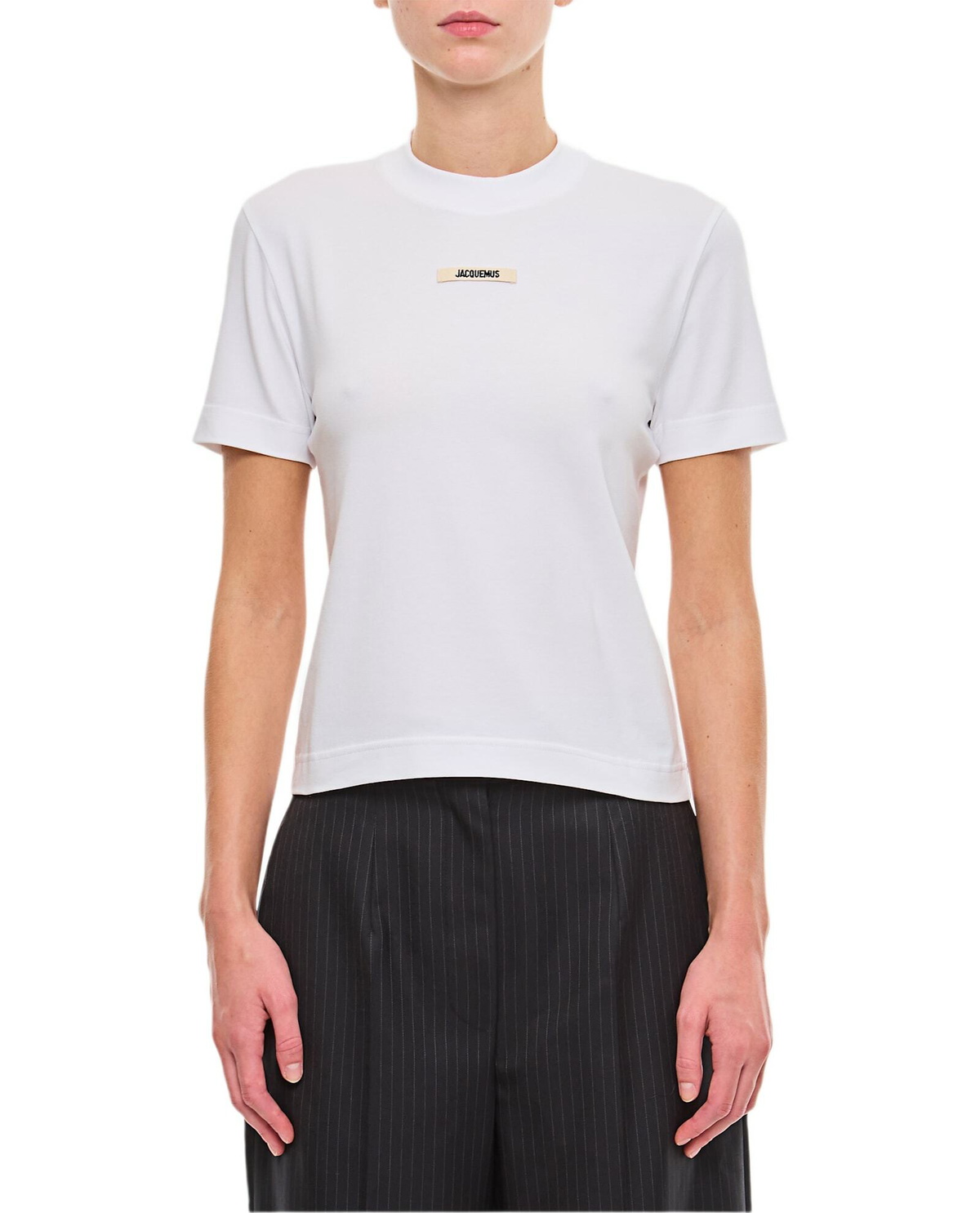 Jacquemus White 'Le T-Shirt Piccola' Long Sleeve T-Shirt