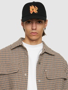 PALM ANGELS - Burning Monogram Cotton Cap