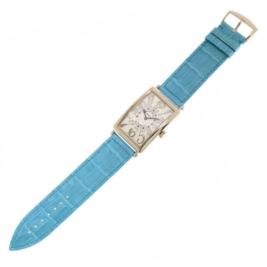 Franck Muller Long Island Automatic Silver Dial Unisex Watch 1000SCREL(OG) -LIGHT BL STRAP