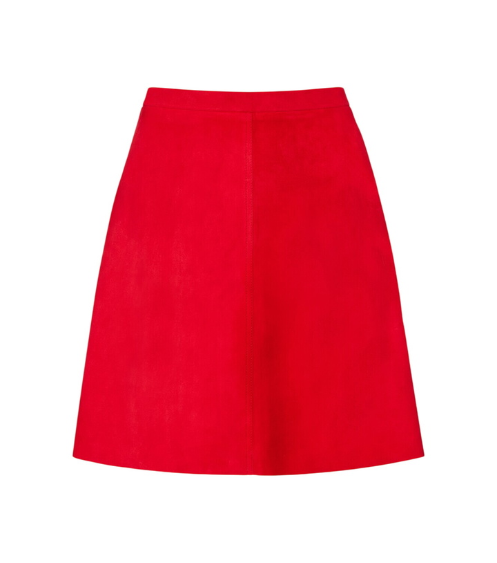 Photo: Stouls Lucie 22 suede miniskirt
