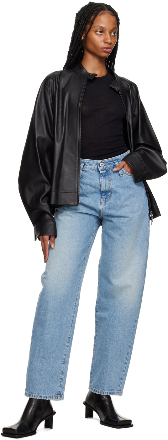 HALFBOY Blue Oversized Jeans