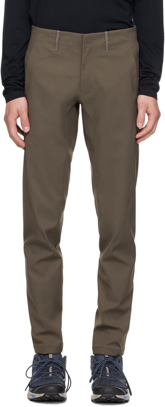 Veilance Khaki Indisce Trousers Arc'teryx Veilance