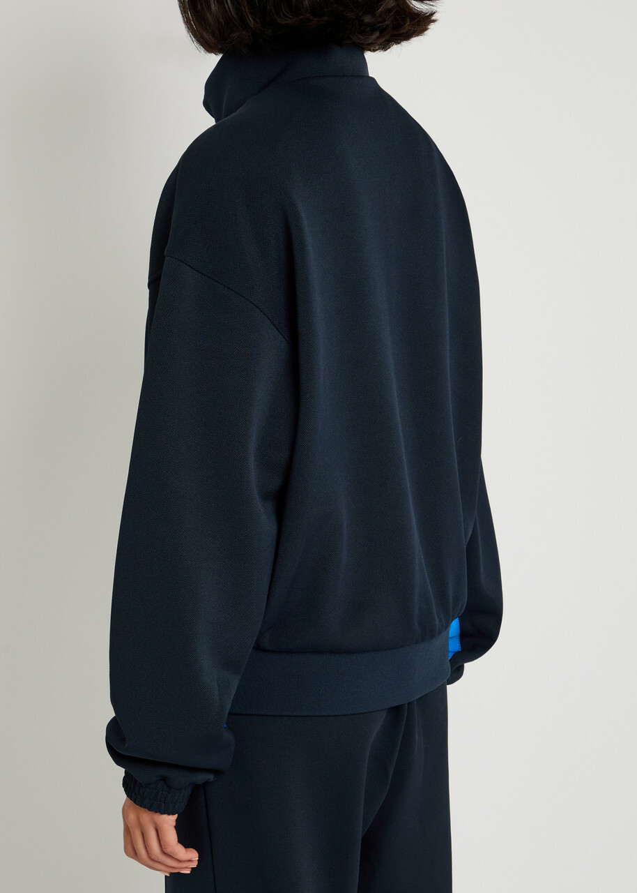 Adidas X Wales Bonner X Wales Bonner Piqué Jersey Track Jacket Navy