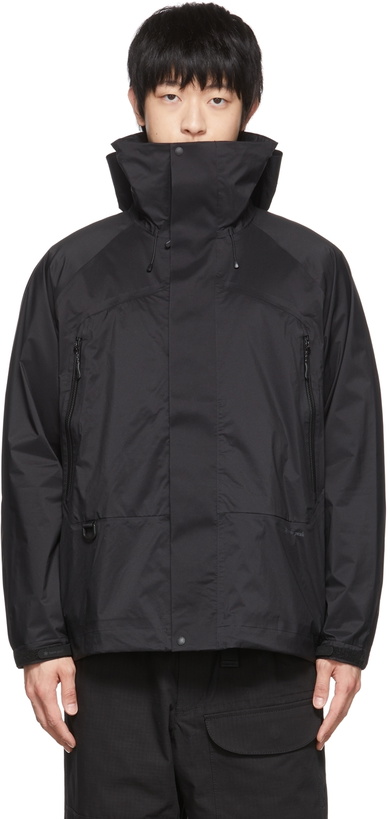 Photo: Snow Peak Black Nylon Jacket