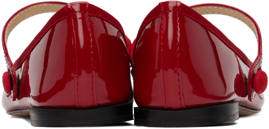 Repetto Red Lio Ballerina Flats