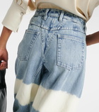 Jil Sander Distressed wide-leg jeans