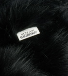 Ruslan Baginskiy Cotton-trimmed aviator hat