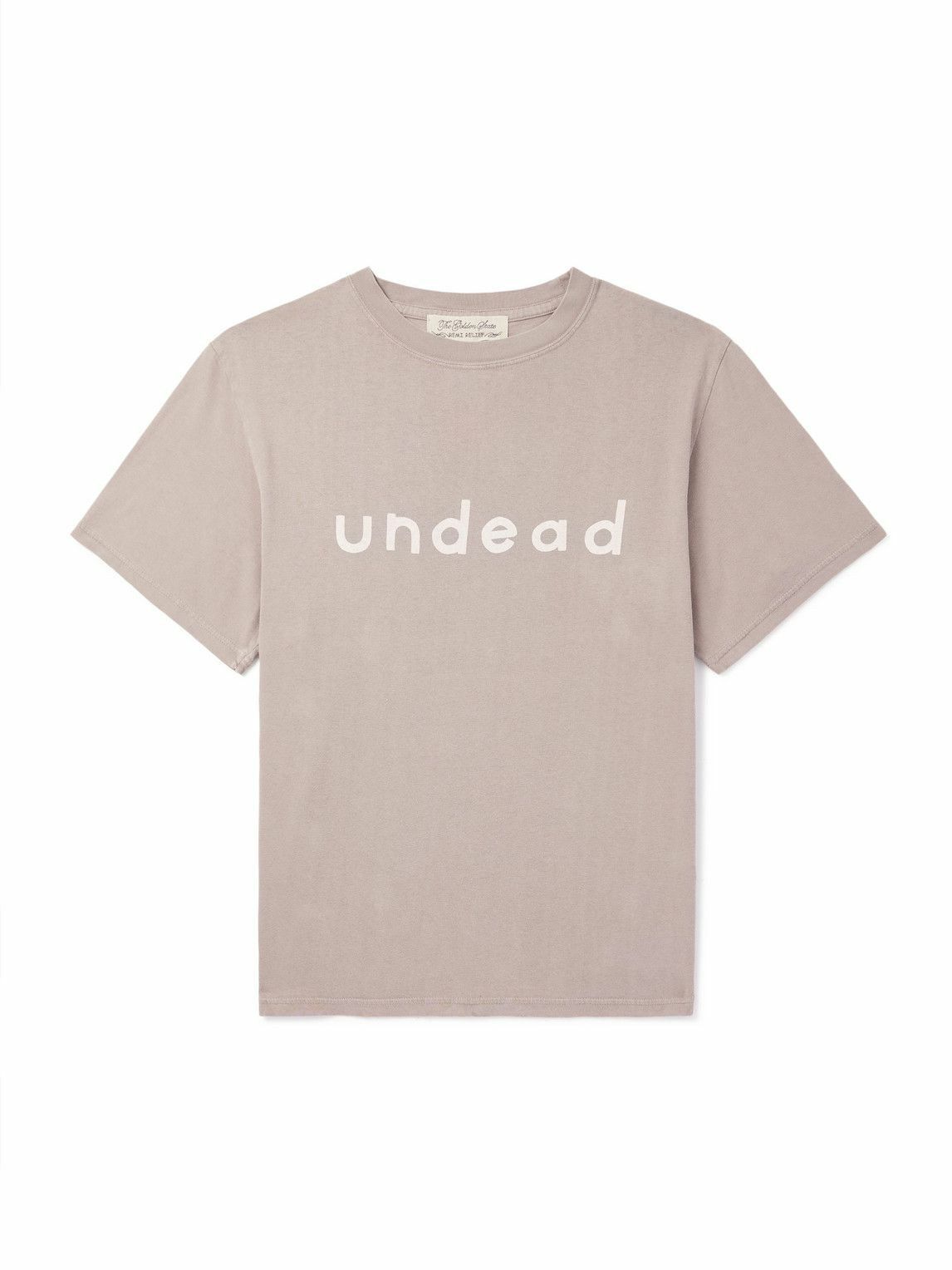 Remi Relief - Printed Cotton-Jersey T-Shirt - Brown