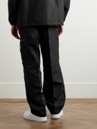 Nike - Sportswear Tech Pack Straight-Leg Drill Trousers - Black