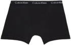 Calvin Klein Underwear Three-Pack Black Classic Fit Boxer Briefs