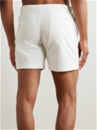 Orlebar Brown - Bulldog Cotton-Blend Corduroy Shorts - White