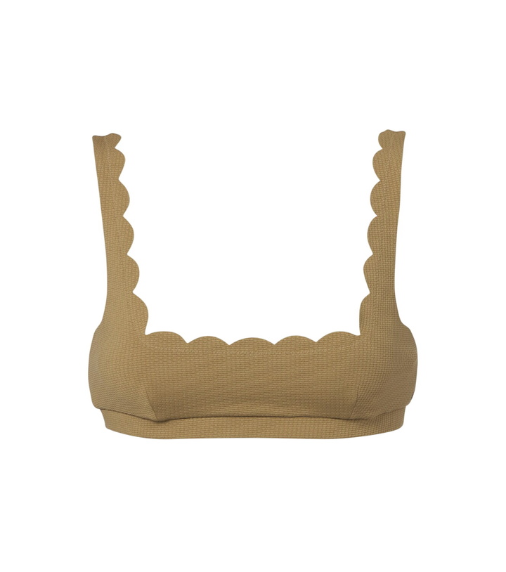 Photo: Marysia Mini Palm Springs scalloped bikini top