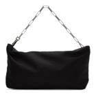 The Attico Black Medium Wynona Clutch Bag