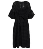 Deveaux New York - Riley checked midi dress