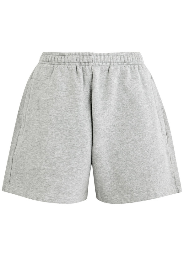 Photo: Represent Owners Club Logo Cotton Shorts Light Grey