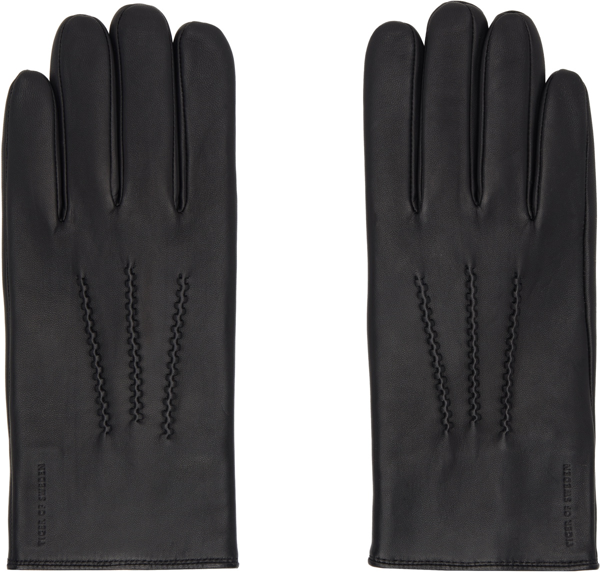 Tiger of Sweden Black Garvin Gloves