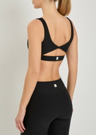 Vuori Rhythm Stretch-jersey Sports bra Black