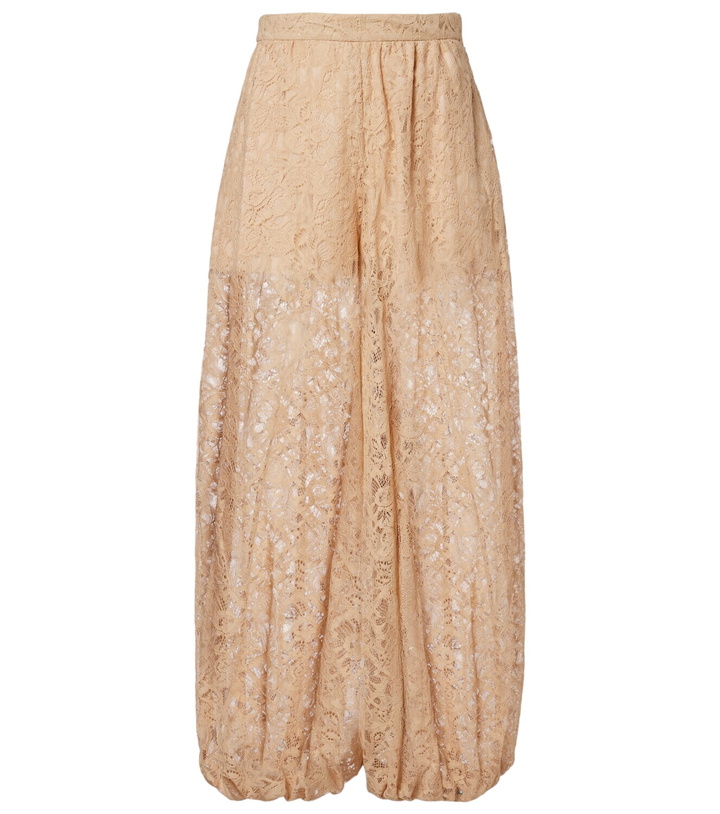 Photo: Adriana Degreas Lace balloon pants
