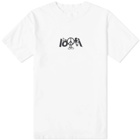 Lo-Fi Men's Peace Logo T-Shirt in White
