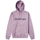 Helmut Lang Men's Core Logo Popover Hoody in Wisteria