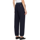 sacai Navy Sponge Sweatpants