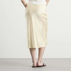 Anine Bing Women's Bar Silk Skirt in Cream