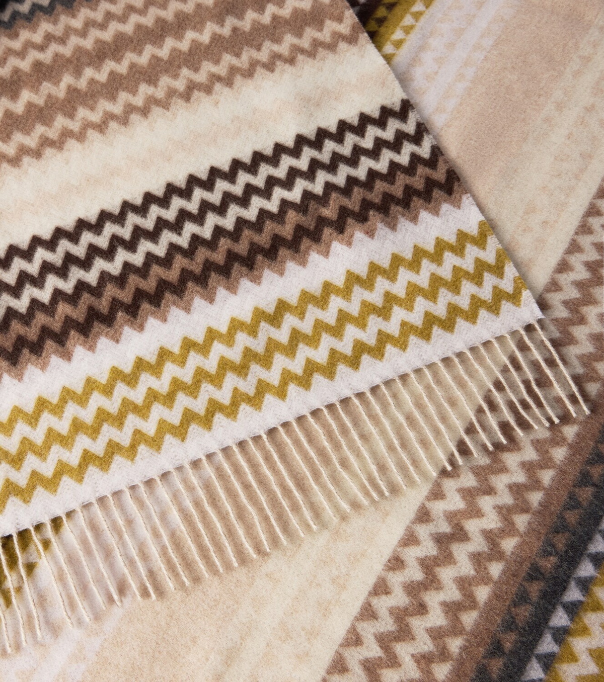 Missoni Humbert fringed wool-blend throw