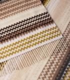 Missoni Humbert fringed wool-blend throw