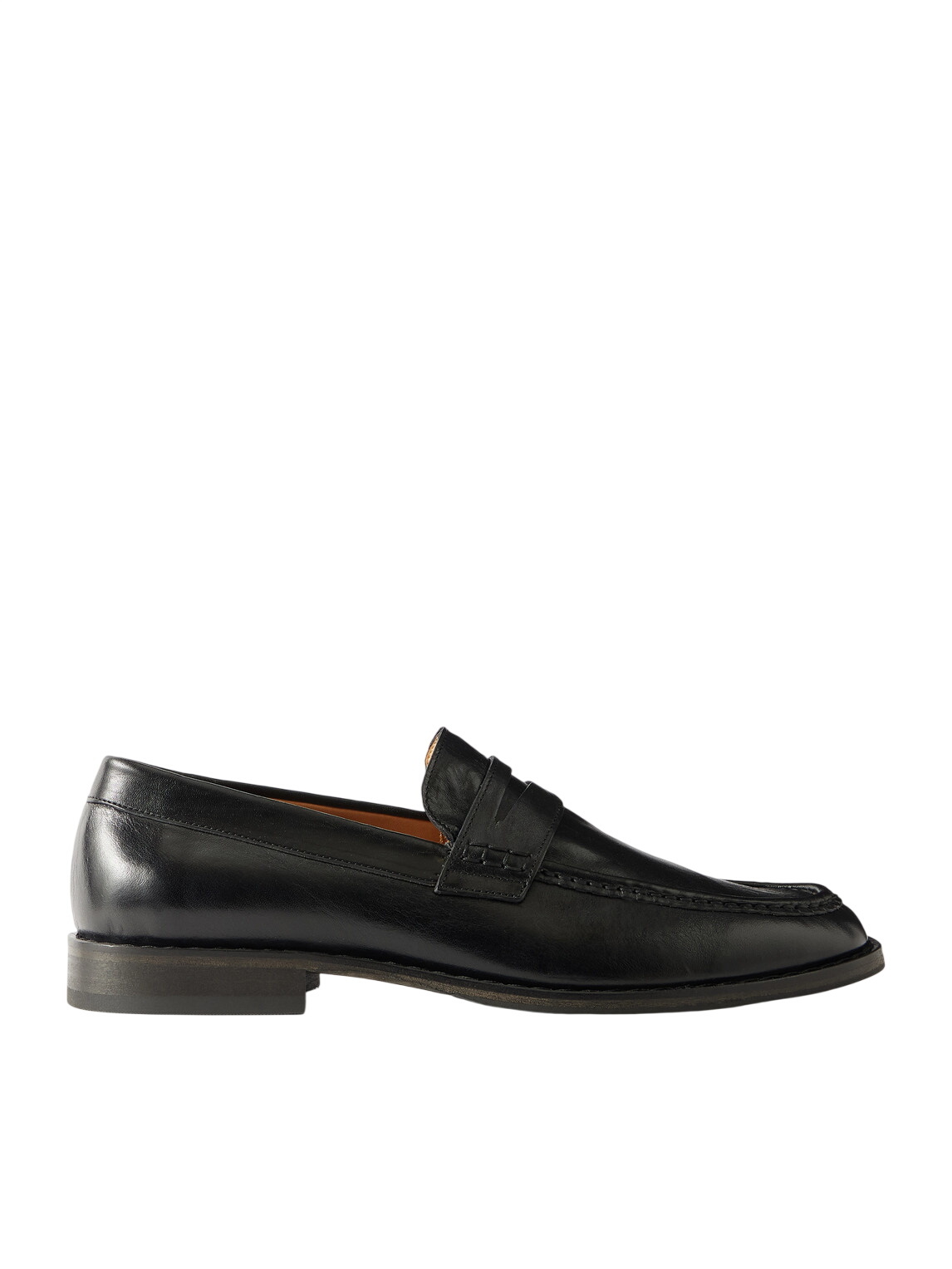 Our Legacy - Emporio Armani Sentiero Embellished Leather Loafers