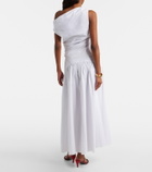Staud Procida cotton poplin maxi skirt