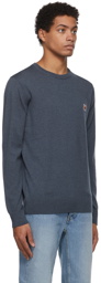 Maison Kitsuné Blue Fox Head Patch Sweater