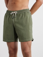 Hartford - Slim-Fit Mid-Length Swim Shorts - Green