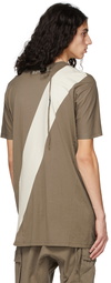 11 by Boris Bidjan Saberi Brown League TS5 T-Shirt