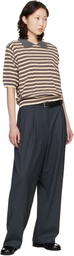 Cordera Gray Tailored Masculine Trousers