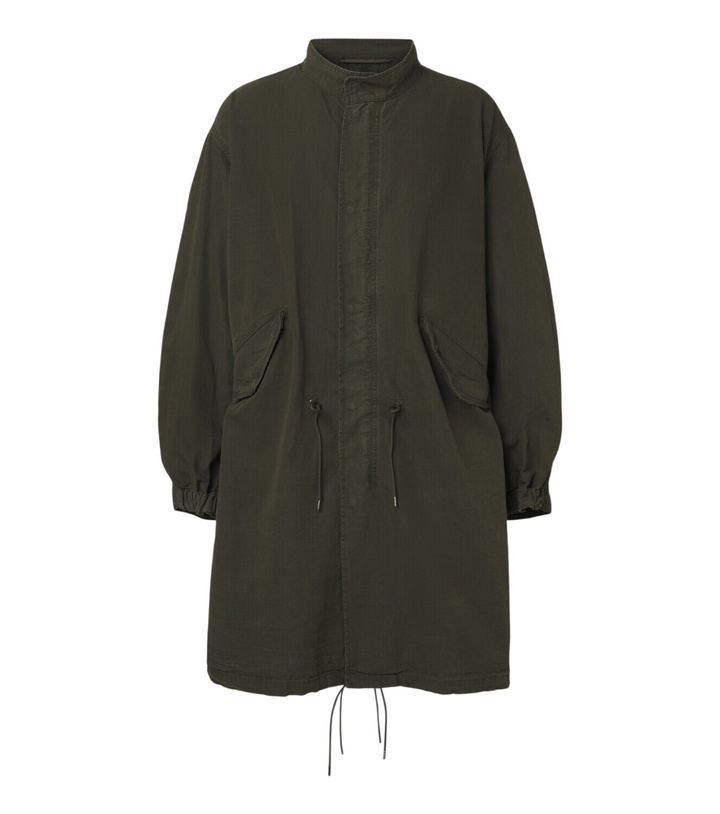 Photo: A.Presse Wool and cotton parka