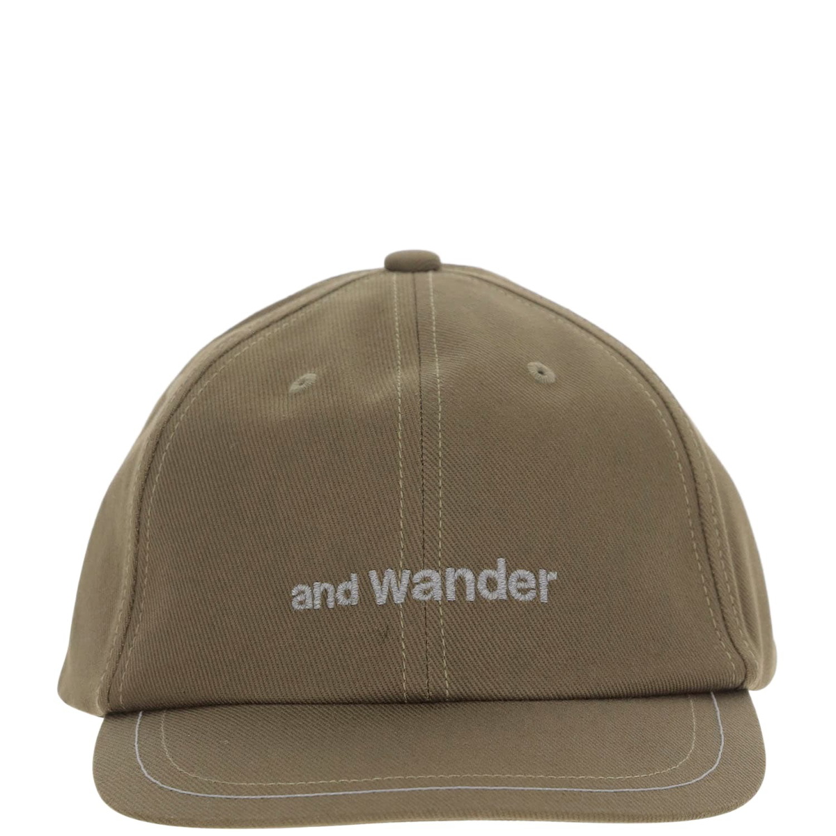 And Wander Men's x Maison Kitsuné Wool Cap in Navy and Wander