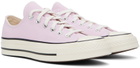 Converse Purple Chuck 70 Low Top Sneakers