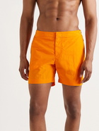 Orlebar Brown - Bulldog II Mid-Length Swim Shorts - Orange