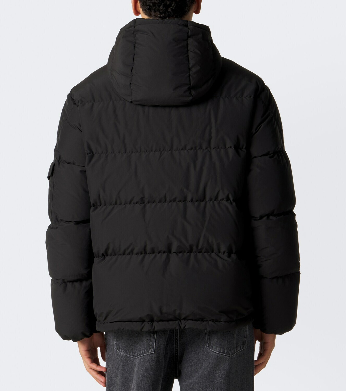 Moncler Himalaya hooded cotton-blend down jacket