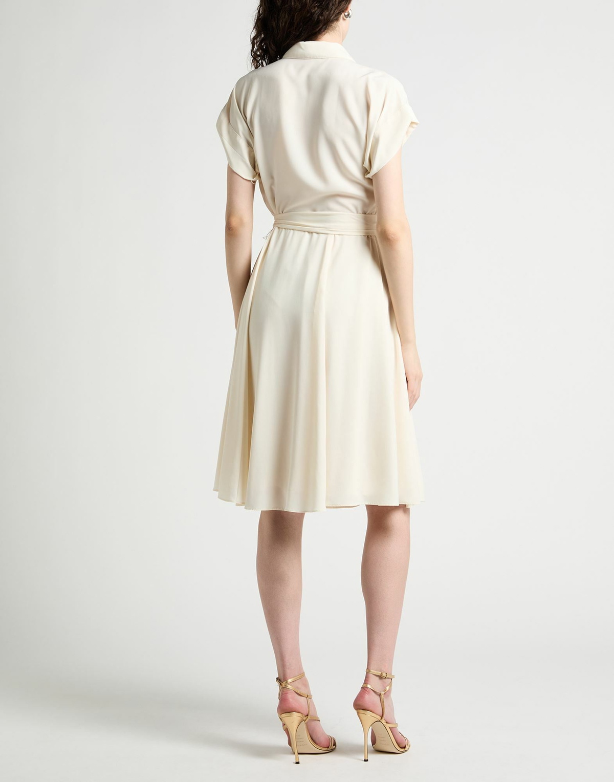 Lauren Ralph Lauren Womens Midi dress Ivory