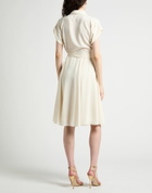 Lauren Ralph Lauren Womens Midi dress Ivory
