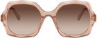 Chloé Pink Olivia Sunglasses