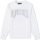 AMIRI Men's Long Sleeve Sun T-Shirt in White