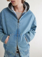 VETEMENTS - Hooded Denim Jacket - Blue