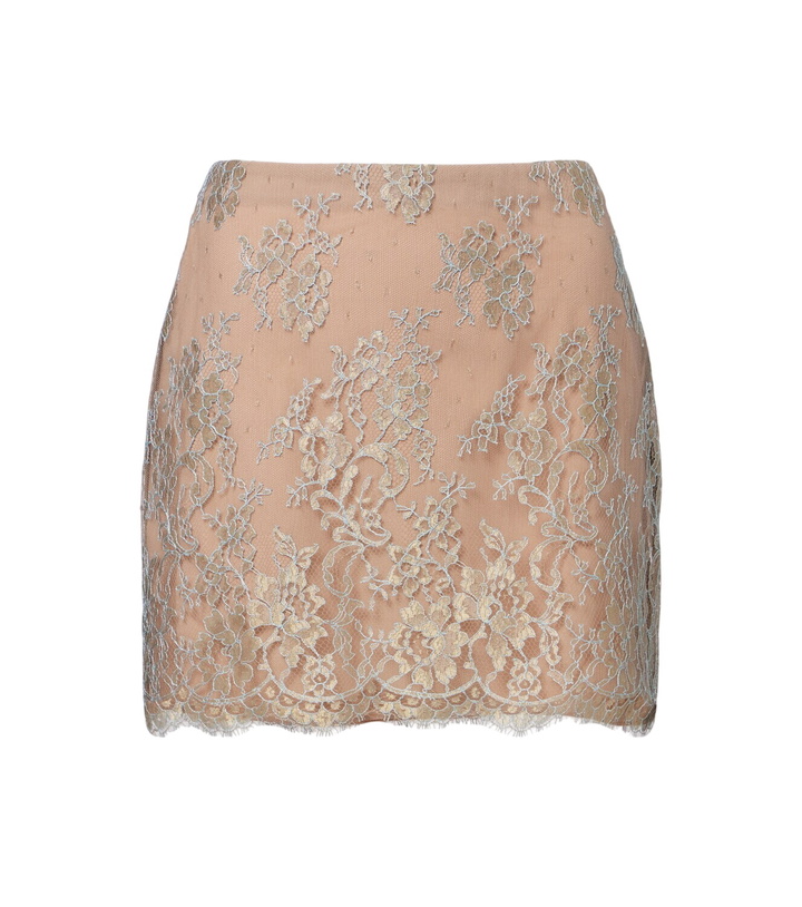 Photo: Valentino Lace miniskirt