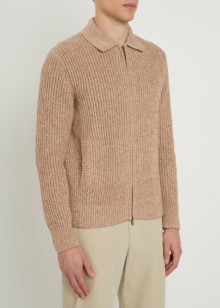 Tods Ribbed Cotton-knit Cardigan Multicoloured 1