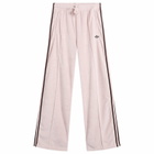 Adidas Women's Terry Towel Track Pants in Sandy Pink