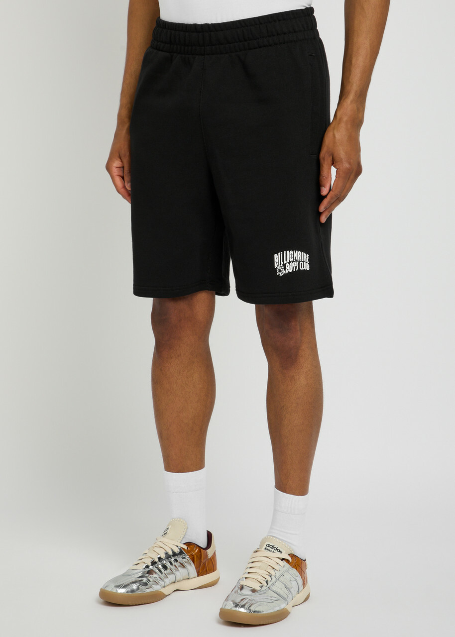 Billionaire Boys Club Small Arch Logo-printed Cotton Shorts Black
