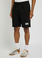 Billionaire Boys Club Small Arch Logo-printed Cotton Shorts Black